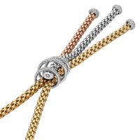 Collana Fope Donna Prima in Oro giallo Diamante 0.49 Ct 75108CX_PB_4_BBX_043 - 75108CX_PB_4_BBX_043